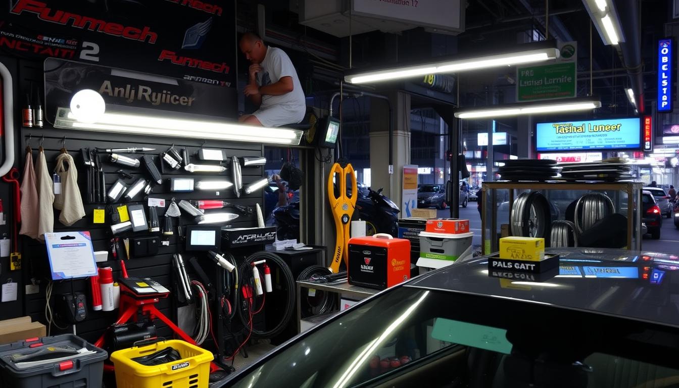 ร้านทําไฟรถยนต์ใกล้ฉัน