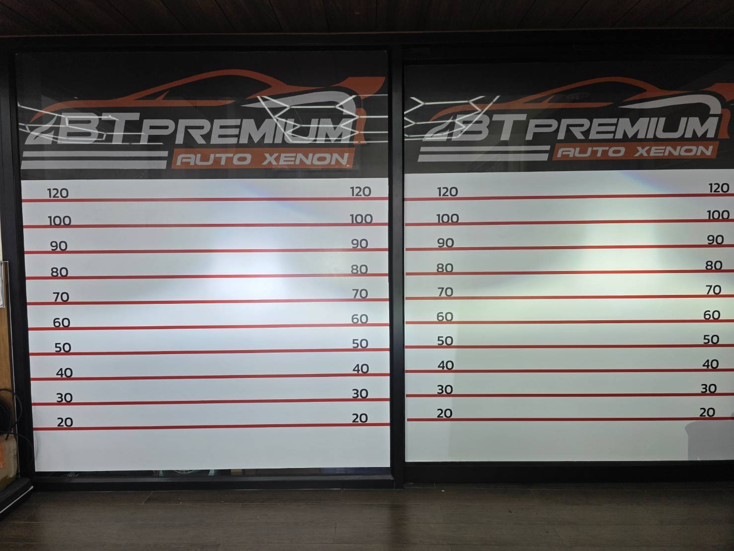 อัพเกรดไฟหน้าโปรเจคเตอร์