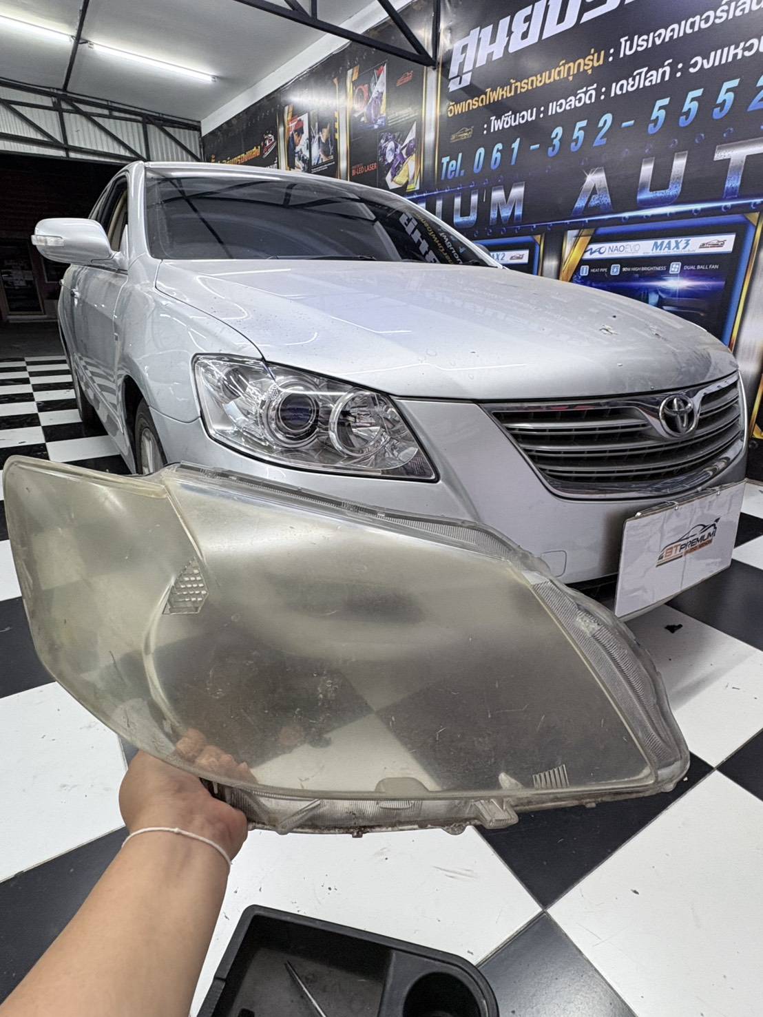 ซ่อมไฟหน้ารถยนต์